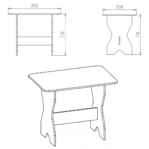 Кухонний стіл Компанит КС-1