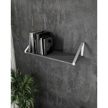 Полиця XT 21 Moreli Black|white 600 трикутник Полиця XT 21 Moreli Black|white 600 трикутник