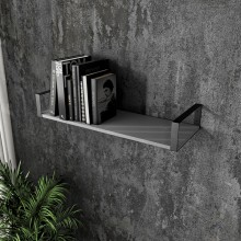 Полиця XR 21 Moreli Black|white 600 прямокутник Полиця XR 21 Moreli Black|white 600 прямокутник