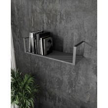 Полиця XS 28 Moreli Black|white 800 квадрат Полиця XS 28 Moreli Black|white 800 квадрат