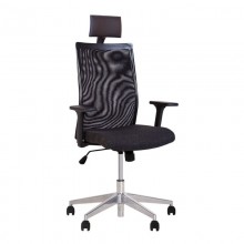 Крісло офісне AIR R HR NET chrome SL AL70 Nowy Styl