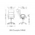 Офисное кресло DELTA Anyfix CHR68 Nowy Styl