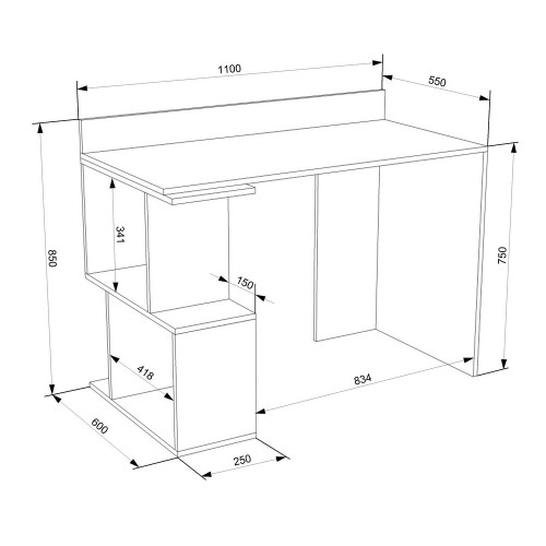 Компьютерный стол FlashNika LEGA 45