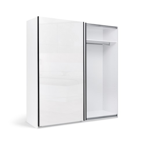 ШКАФ-КУПЕ Мила Miromark 2,0х2,1м (*Дверь Глянец Белый*)