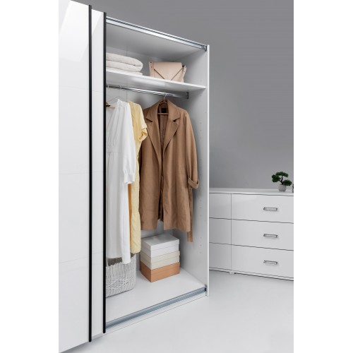 ШКАФ-КУПЕ Мила Miromark 2,0х2,1м (*Дверь Глянец Белый*)