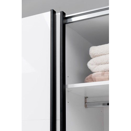 ШКАФ-КУПЕ Мила Miromark 1,5х2,1м (*Дверь Глянец Белый*)