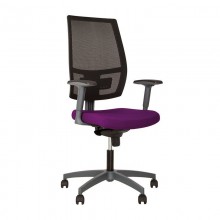 Офісне крісло Melania NET R gray ES PL72 Nowy Styl
