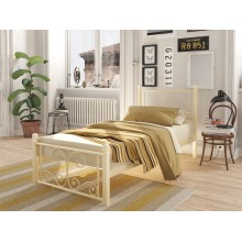 Односпальне ліжко на дерев'яних ногах Нарцис міні Tenero