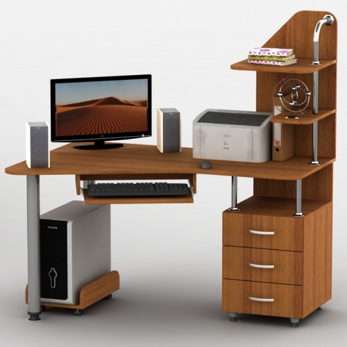Компьютерный стол Тиса-07 Классик ТИСА-мебель