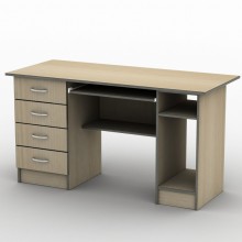 Письмовий стіл СК-4 130x60 Бюджет ТИСА-меблі