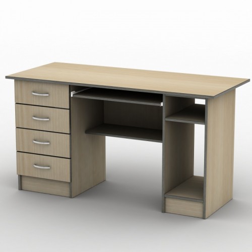 Письменный стол СК-4 140x60 Бюджет ТИСА-мебель