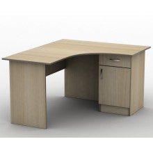 Письменный угловой стол СПУ-3 140x120 Бюджет ТИСА-мебель