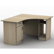 Письменный угловой стол СПУ-5 140x140 Бюджет ТИСА-мебель
