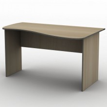 Письменный угловой стол СПУ-7 100x75 Бюджет ТИСА-мебель