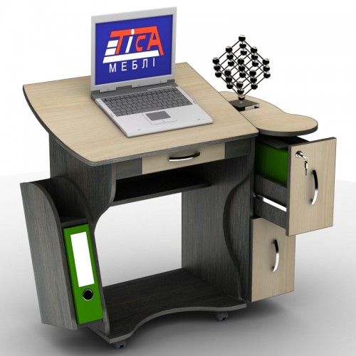 Комп'ютерний стіл СУ-3 К Універсал ТИСА-меблі