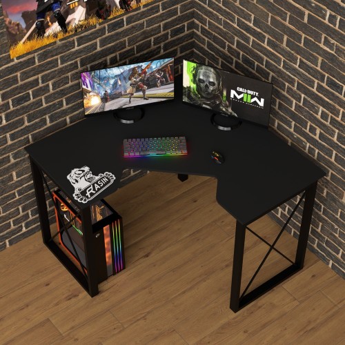 Геймерський кутовий стіл Rasin Loft-20