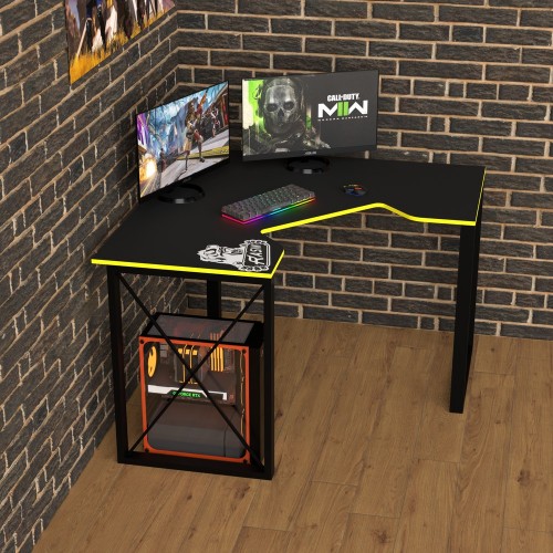 Геймерський кутовий стіл Rasin Loft-20