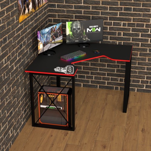 Геймерський кутовий стіл Rasin Loft-20