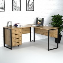 Кутовий стіл Gamma Style СУЛ-2-1 140х120