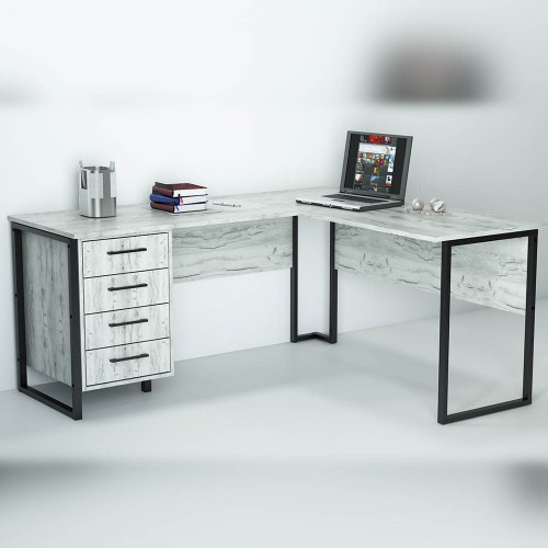 Кутовий стіл Gamma Style СУЛ-2-1 140х140