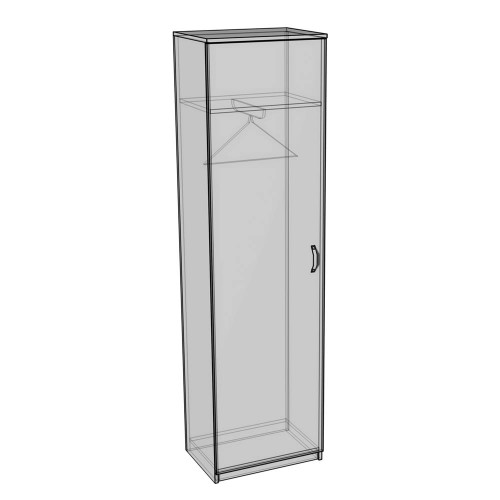 Шкаф для одежды Gamma Style ШО-2 55х35х180