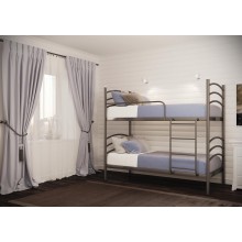 Двоярусне ліжко ліжко Маргарита Метал-дизайн