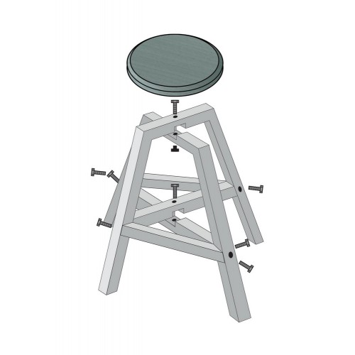 Барный стул Флай Металл-дизайн
