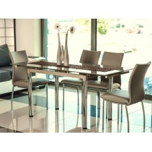 Стіл розкладний GD-018 110 (170) x74 темний беж Signal-k