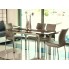 Стіл розкладний GD-018 110 (170) x74 темний беж Signal-k