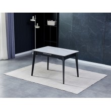 Стіл Berlin Ceramic 111(140)x75 білий глянець Signal-k Стіл Berlin Ceramic 111(140)x75 білий глянець Signal-k