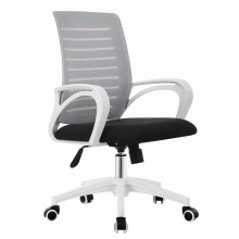 Офісне крісло Polo світло-сіре Signal-k